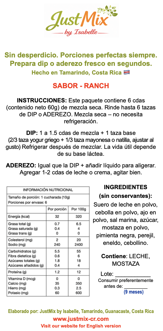 Ranch — Spanish sticker