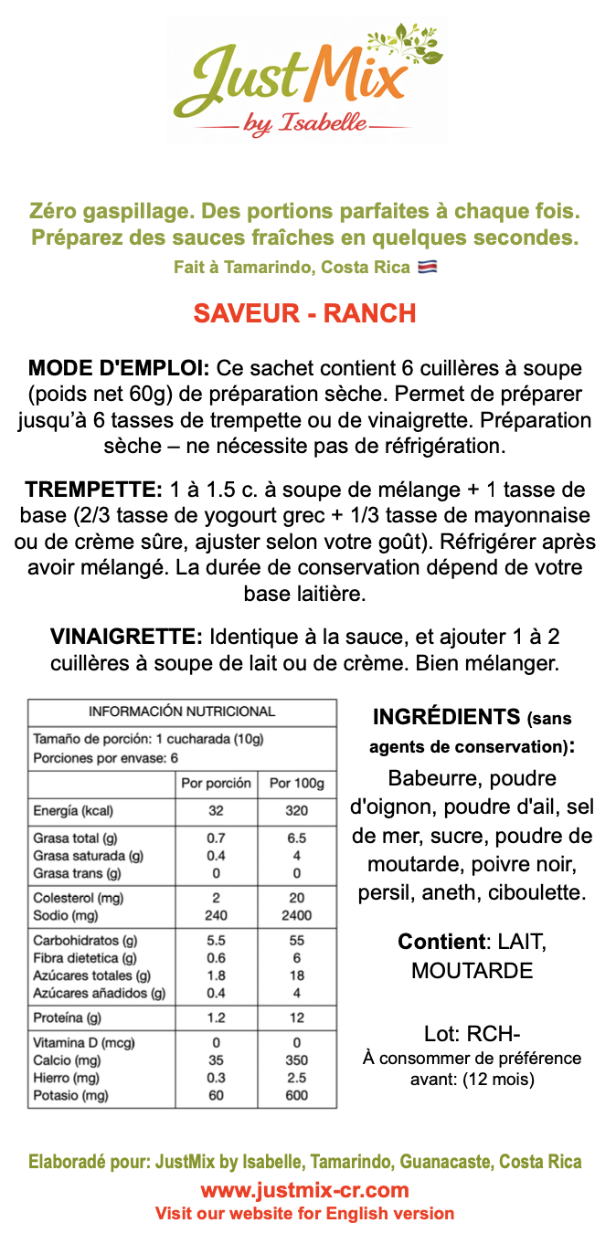 Ranch — French sticker