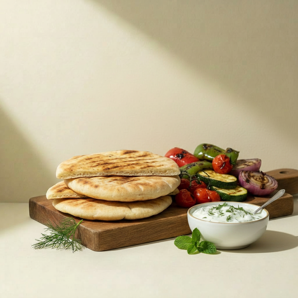 Pita & Classic Tzatziki Dip