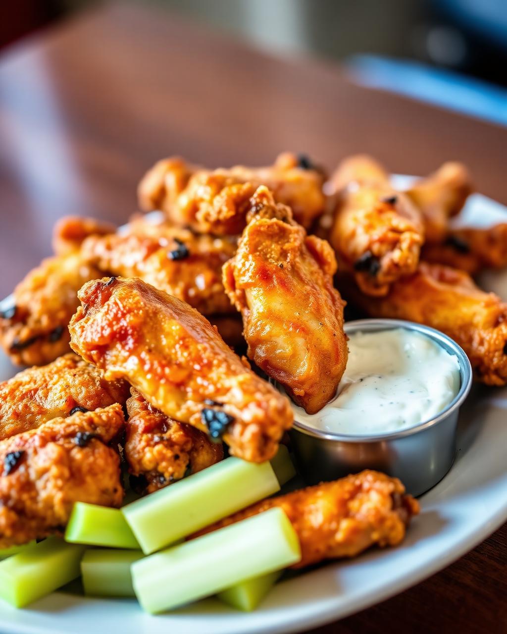 Chicken Wings & Blue Cheese