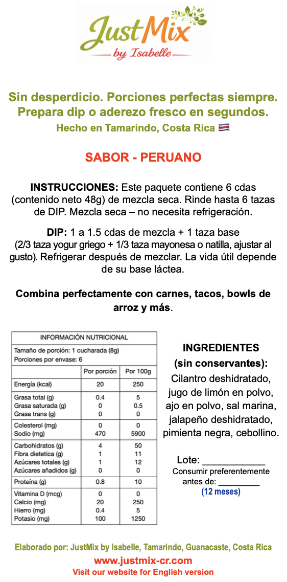 Peruvian — Spanish sticker