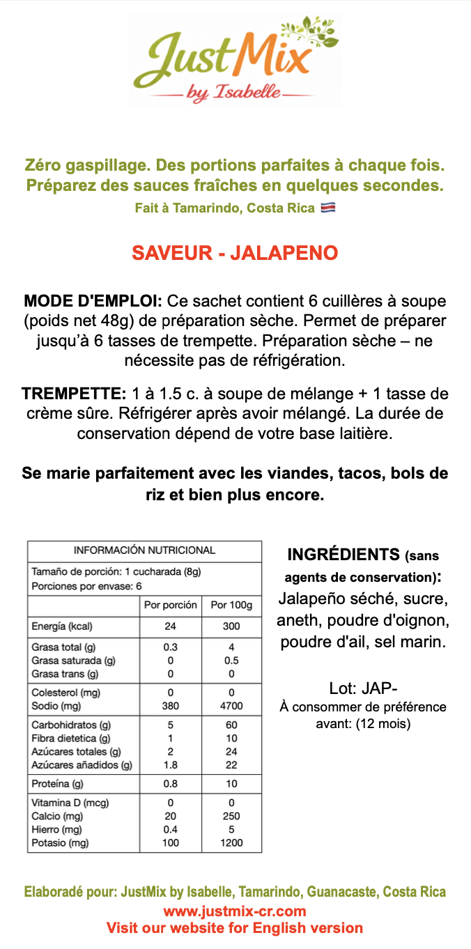 Jalapeño — French sticker