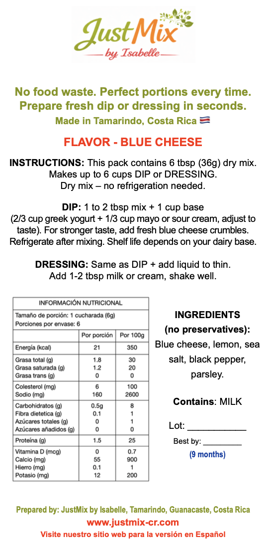 Blue Cheese — English sticker